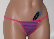 Purple and Pink Thong.
